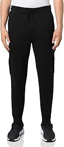 Хлопковые молодёжные карго-джоггеры Seteam French Terry от BOSS с завязками 11313124