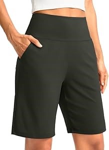 Бермуды для подростков с карманами G Gradual, 9 дюймов, для активного отдыха и прогулок, с высокой талией. 10023138