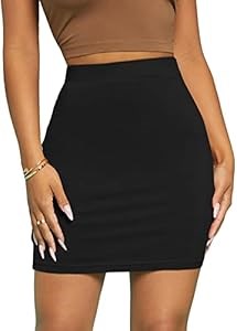 Женская мини юбка Soly Hux с высокой талией, эластичная, карандашная, сексуальная 11307585