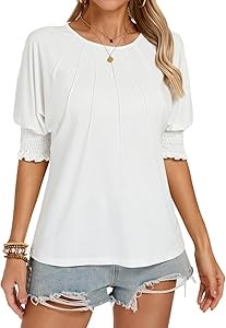 Лёгкая блузка с 3/4 рукавами от Kate Kasin из приятной на ощупь ткани, состав: 60% полиэстер, 35% вискоза, 5% эластан 11298358