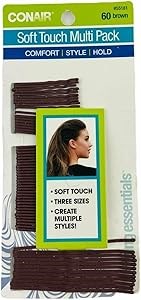 Conair Металлические заколки для волос, 60 штук, устойчивые к ржавчине и выцветанию, с удобным дизайном 11286660