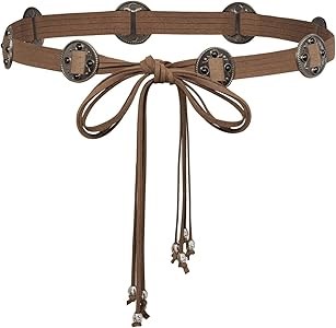 Scarlet Darkness Женский ремень в стиле Ренессанс из искусственной кожи, универсальный размер, длина 185 см 11310505