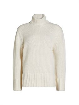 Кашемировый свитер с воротником-стойкой Jenni Kayne Jet, 100% кашемир, длина 72 см 11023191