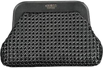 Guess Черная женская сумка из натуральной кожи с магнитной застежкой и стильным дизайном 11292965