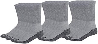 Мужские темно-серые носки Dickies, 18 пар, обеспечивающие комфорт и влагоотведение 10023283