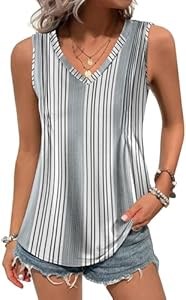 Женская майка Zeagoo с V-образным вырезом и свободным кроем, в летнем стиле, со складками, 95% полиэстер, 5% спандекс 11288233