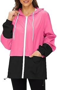 Компактный женский легкий дождевик Zando с капюшоном, водоотталкивающий, с карманами и длинным рукавом 11283884