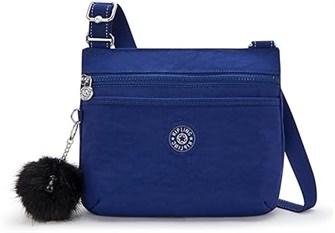 Kipling Сумка через плечо с молнией, объемом 2 литра, из нейлона и переработанного полиэстера, размером 25x22x7 см 11314468