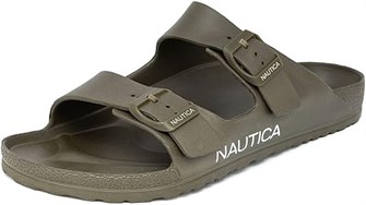 Регулируемые водонепроницаемые сандалии Nautica из EVA с двойными пряжками для комфорта и отдыха у воды 11263964