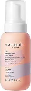 Детское моющее средство Evereden Multi-Vitamin с охлаждающим ароматом персика, 250 мл, нежно очищает и питает чувствительную кожу 11307315