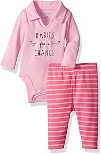 Комплект для новорожденных Hanes Ultimate Flexy 2 в 1 (брюки и пуловер) из мягкой ткани 11266620