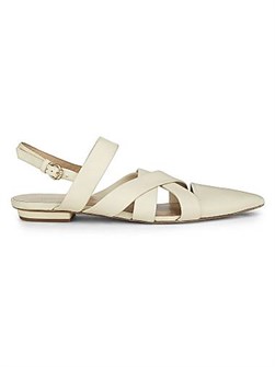 Кожаные балетки с острым носком и пряжкой Tallulah от Ulla Johnson, изготовленные в Италии 11024607