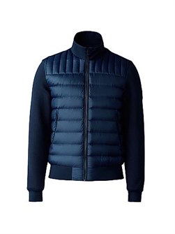 Бомбер из смешанных тканей Collin от Mackage, приталенный крой, наполнитель из пуха и перьев 11012688