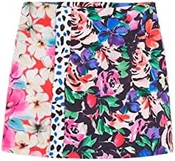 Юбка Desigual с цветочным принтом и высокой талией из эластичной ткани для идеального прилегания 11292724