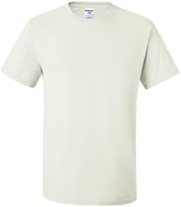 Футболка Jerzees 5.6 oz. из плотного хлопкового смесового полотна с круглым вырезом, 50% полиэстера, комплект из 2 штук 11266010