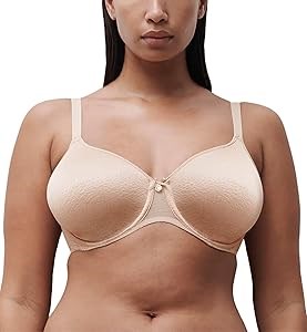 Бюстгальтер Chantelle Norah с полной поддержкой из материала Spacer с цветочной кружевной отделкой и регулируемыми бретелями 11275666