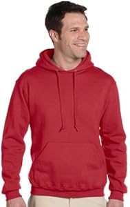 Флисовое худи Jerzees Super Sweats с капюшоном и карманом, устойчивое к катышкам, 9.5 унций, 50/50 11266576