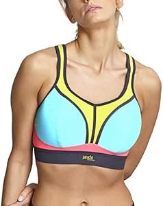 Спортивный бюстгальтер без косточек Panache для женщин с высокой поддержкой и удлиненным силуэтом большого размера 11303730