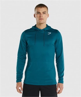 Худи от Gymshark Arrival с облегающим кроем и длинными рукавами, 100% полиэстер 11313753