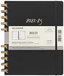 Moleskine Ежедневник на 2023 год в твёрдом переплёте XL (19 см x 25 см), 200 страниц, обложка из экологически чистого картона 11270375
