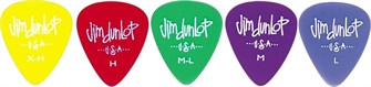 JIM DUNLOP Оригинальные медиаторы Dunlop Gel Medium (12 штук) с высокой прочностью и отличным звучанием 11261523