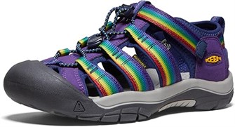 Keen Детские водонепроницаемые сандалии из полиэстера с закрытым носком и регулируемой застежкой, размер до 22 см 11247721