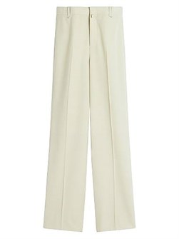 Lanvin Брюки из шерсти свободного кроя с облегающим силуэтом и современным дизайном, производство Италия 11010581