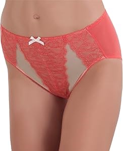 Классические трусы с высокой талией от Wacoal Retro Chic с кружевными вставками для идеального комфорта 11243444