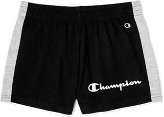 Шорты Champion для девочек из французского терри, с боковыми лентами, прямого кроя, размер L 11305602