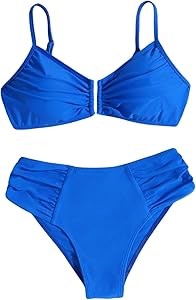 Детский купальник Milumia с плетением и поддержкой, двухкомпонентный комплект для девочек 11282674