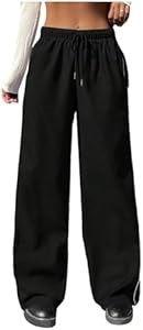 Широкие легкие брюки Milumia с боковыми полосками и завязкой на низкой талии 11271636