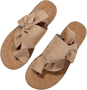 Очаровательные летние пляжные сандалии Gorglitter с бантом, открытым носком и удобной платформой 11308203