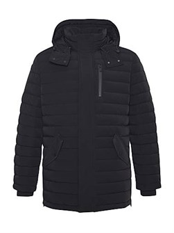 Пуховик Greystone от Moose Knuckles с съёмным капюшоном и наполнителем из 90% утиных пуха и 10% перьев 11019495