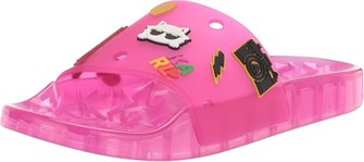 Женские сандалии Karl Lagerfeld Paris Thea Pool Slide с удобной плоской подошвой и стильным дизайном 11257889