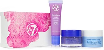 W7 Набор для ухода за губами Sweet Dreams - 3 предмета: ночная маска, бальзам и скраб с экстрактом черники 11308473