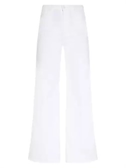 7 For All Mankind Джинсы Jo из стрейч-денима с высокой талией и широкими штанинами, 5 карманов, Италия 10041588