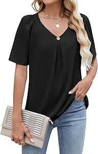 Летние туники Blooming Jelly для женщин с капюшоном и драпировкой, стиль бизнес-кэжуал, большие размеры, ПЭ 95%, спандекс 5% 11266846