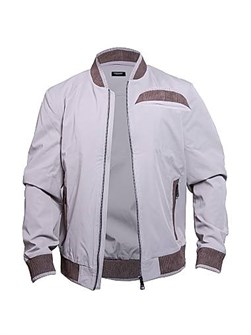 Куртка-бомбер Resistance от Maceoo с длинными рукавами, эластичной посадкой и высококачественной итальянской тканью 11015754