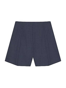 Шорты из шерсти Givenchy с незаметной боковой застежкой, 100% шерсть, Италия 11026829