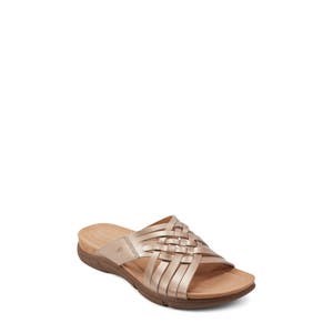 Кожаные сандалии Meadow Slide от Easy Spirit с удобной амортизирующей подошвой 10041722