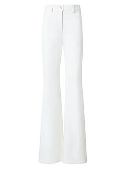 Расклешенные джинсы Akris punto Celia из стрейчевого хлопкового денима с карманами 11030577