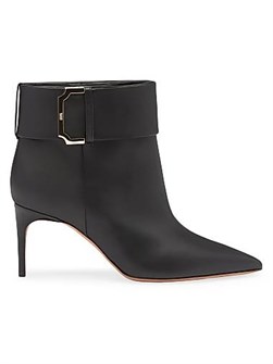 Замшевые ботильоны Rosella на каблуке 70 мм от Malone Souliers 11019905