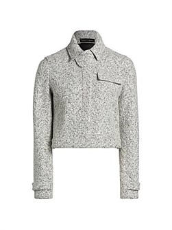 Proenza Schouler Rivers Cotton-Wool Jacquard Jacket 11019824