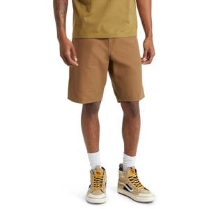 carhartt WORK IN PROGRESS Carhartt шорты из органического хлопкового канваса с несколькими карманами и свободным кроем 10042868