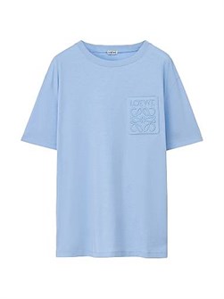 Футболка Loewe из хлопкового стрейчевого материала с логотипом и короткими рукавами 11012899