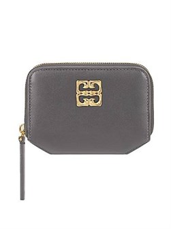 Givenchy Кошелек из телячьей кожи с золотыми элементами, 4.53 дюйма ? 3.35 дюйма ? 0.79 дюйма 11026922