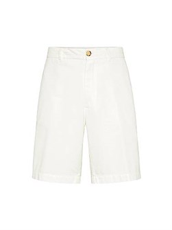 Бермуды Brunello Cucinelli из кручёного хлопкового габардина с карманами, Италия 11028465