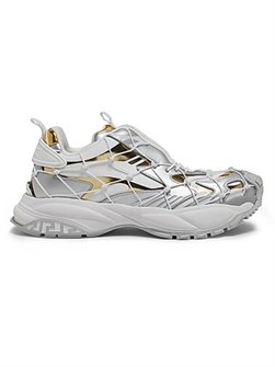 Кроссовки Versace с металлической сеткой и массивной подошвой 11024660