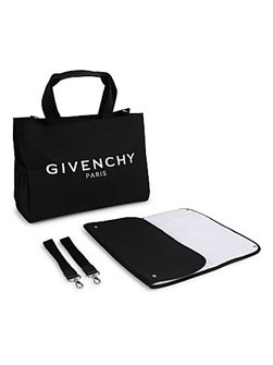 Givenchy Сумка для пеленок с логотипом, защитным наполнителем, 100% полиамидом, ручками и съемными ремнями 11022690