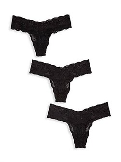 Кружевные трусики-стринги Cosabella в упаковке из трех штук, Италия 11018551